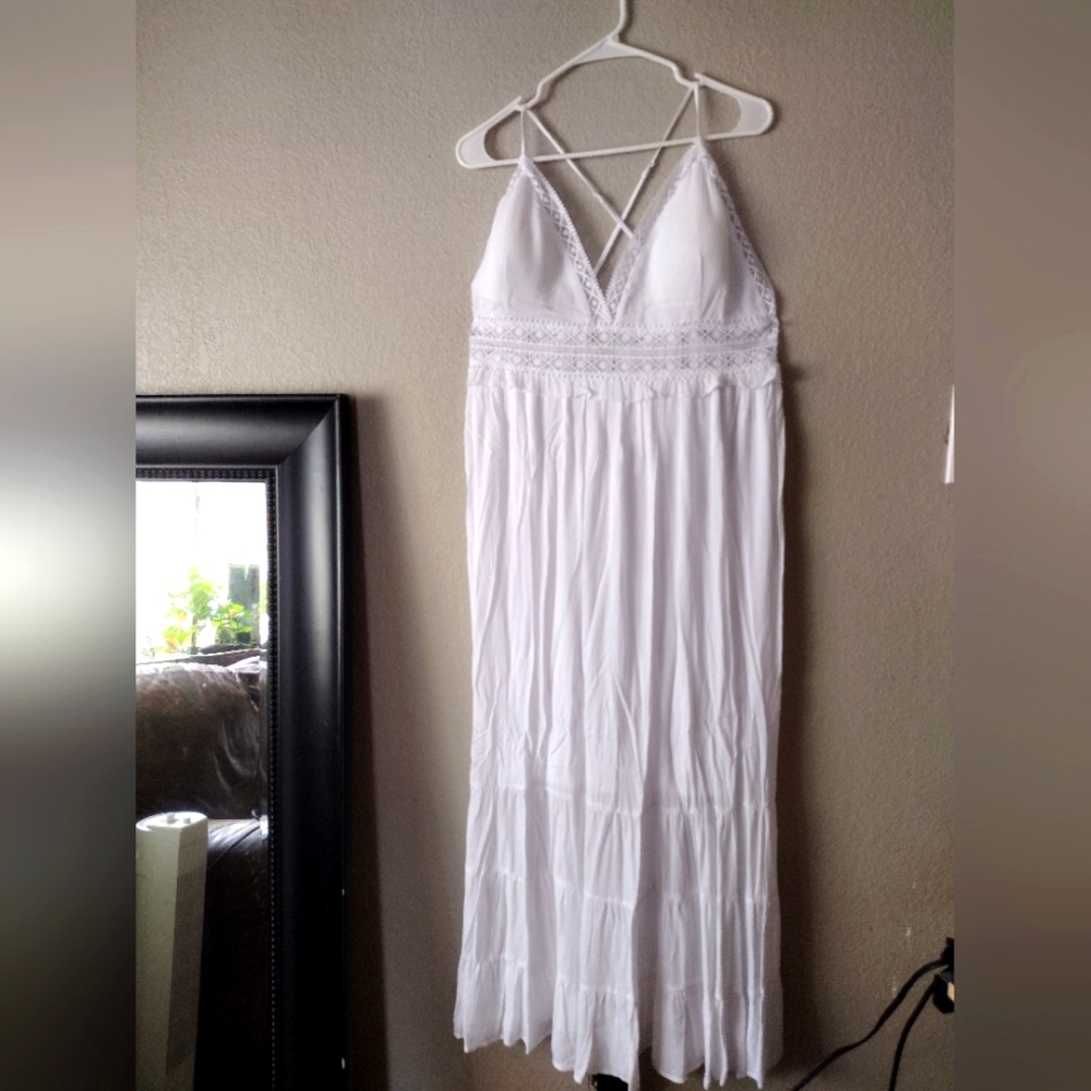 White summer dress